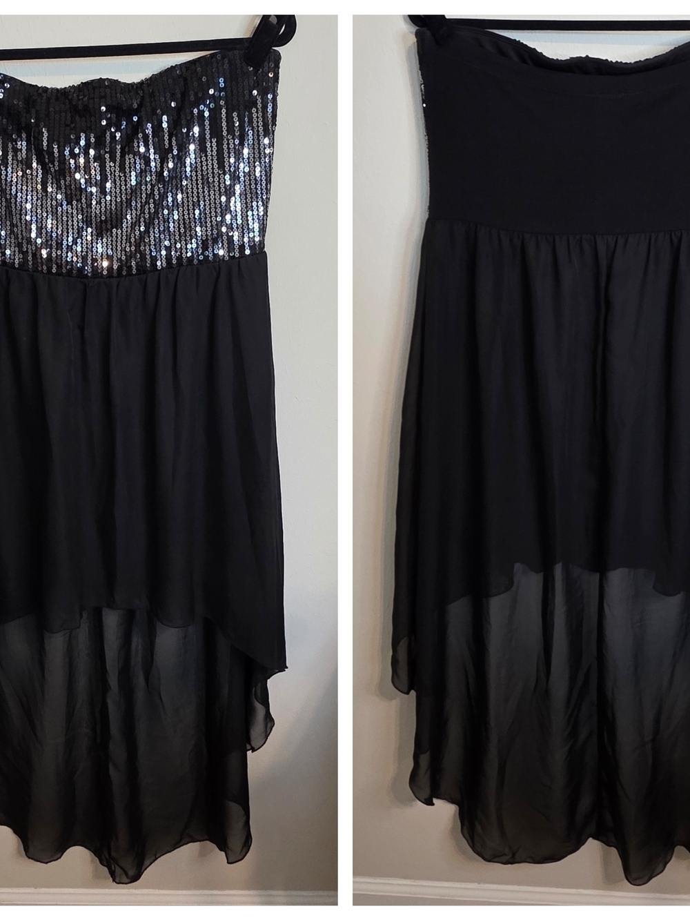 Rue21 Black Sequin Top